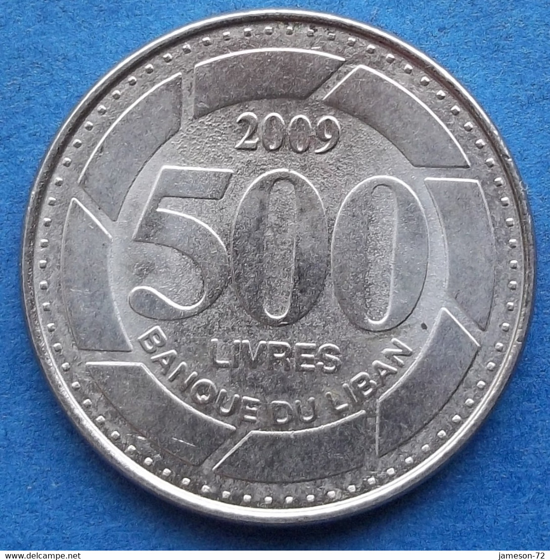 LEBANON - 500 Livres 2009 KM# 39 Independent Republic - Edelweiss Coins - Líbano