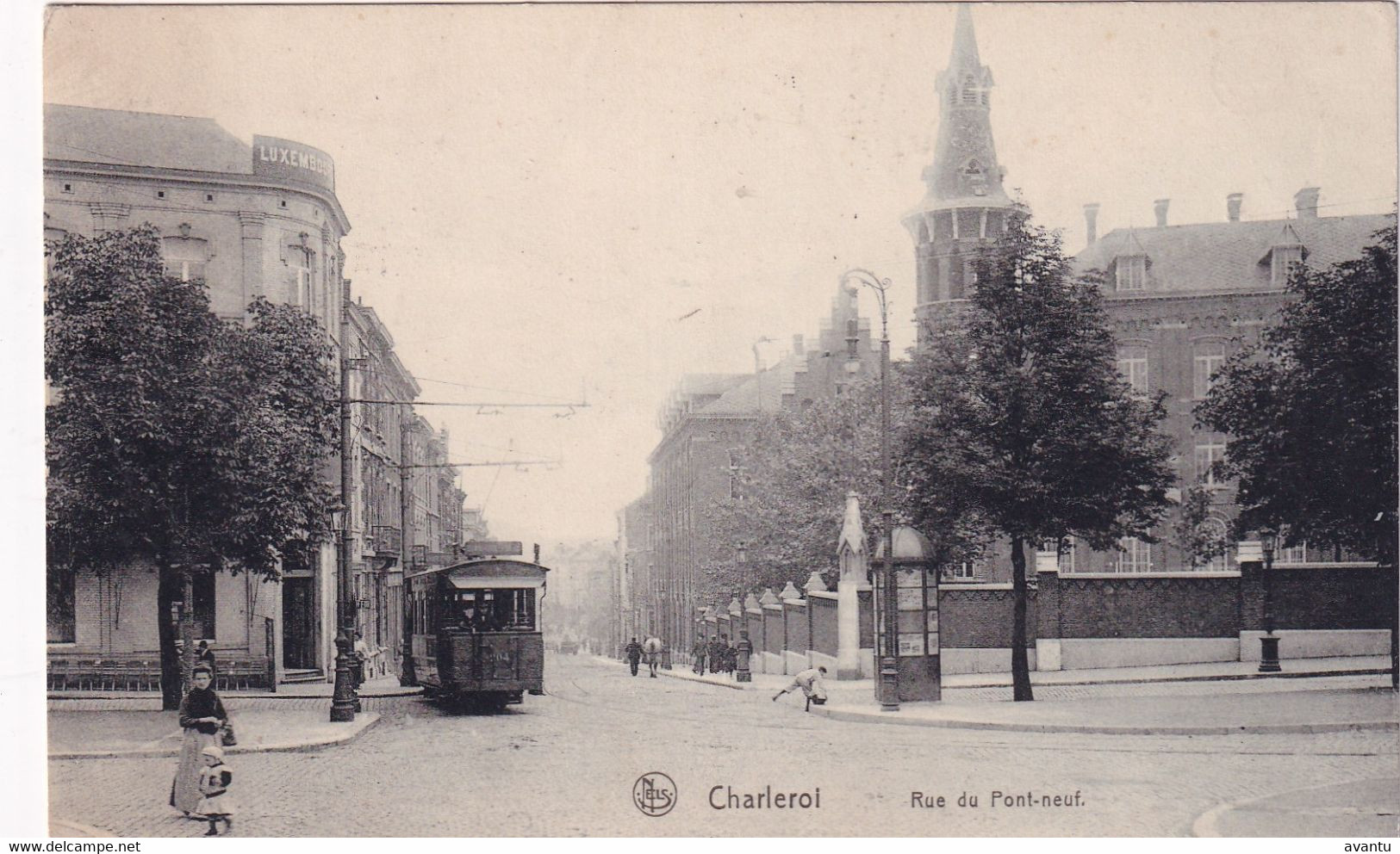 CHARLEROI / RUE DU PONT NEUF / TRAM - Charleroi