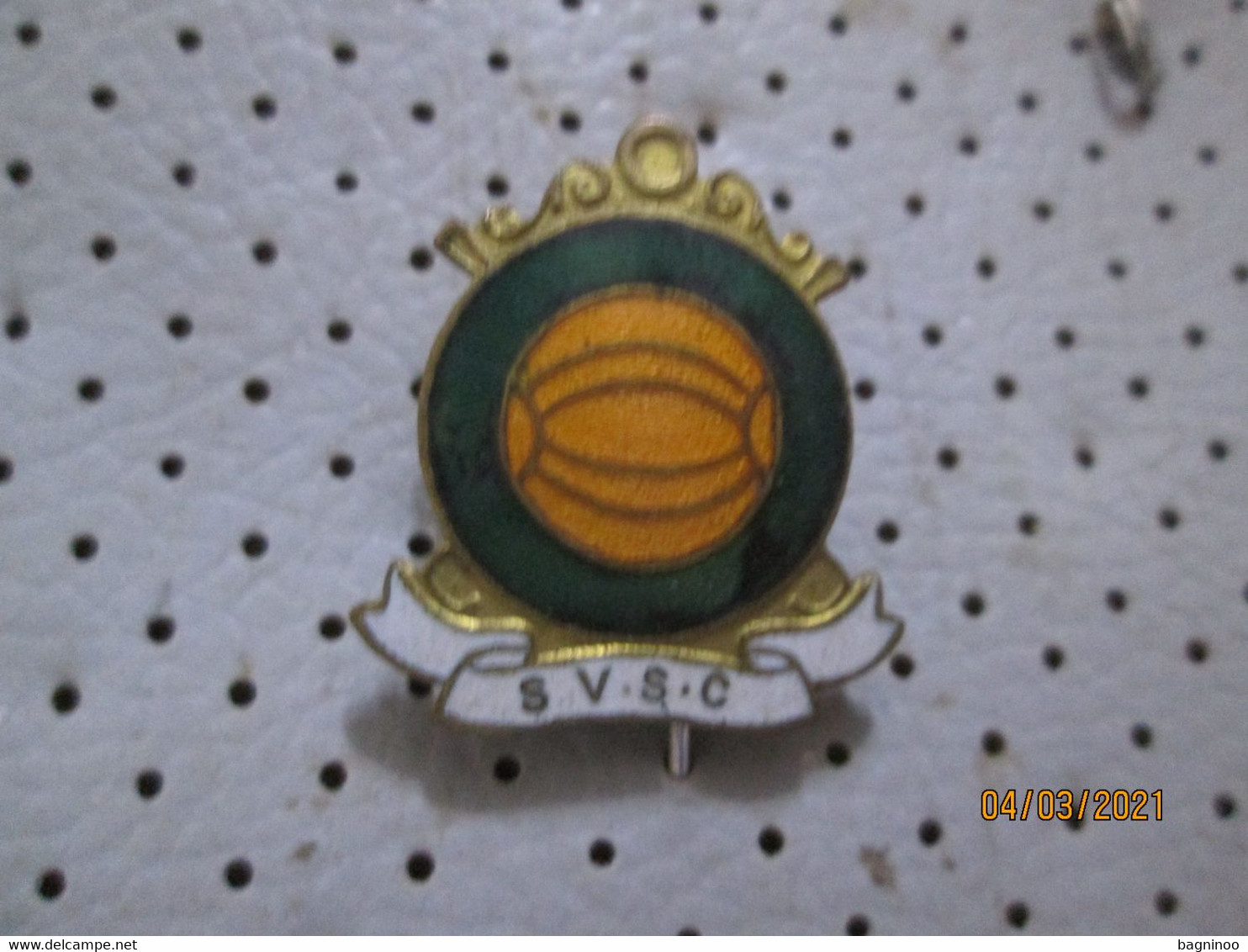 Basketball S.V.S.C. Buttonhole Badge - Basketball