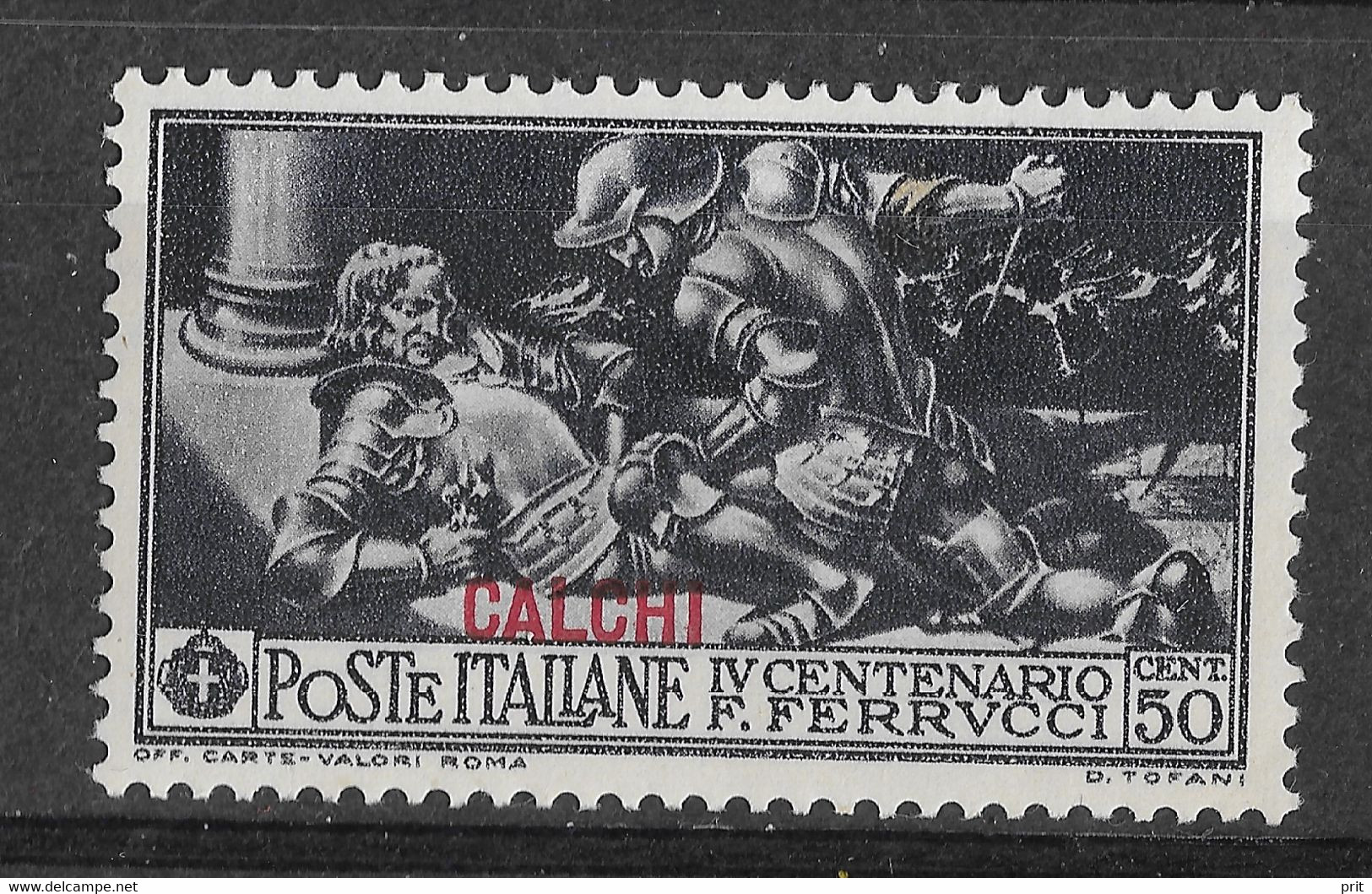 Calchi, Italian Aegean, Halki, Χάλκη 1930, 50 C. Michel 28. MLH - Egée (Carchi)