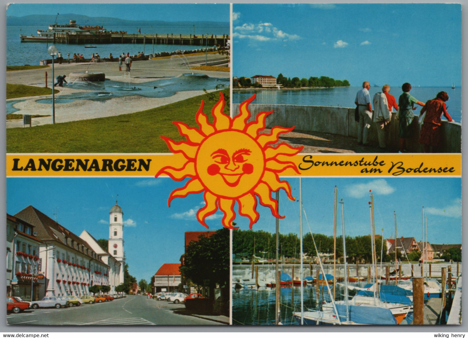 Langenargen - Mehrbildkarte 11   Sonnenstube Am Bodensee - Langenargen