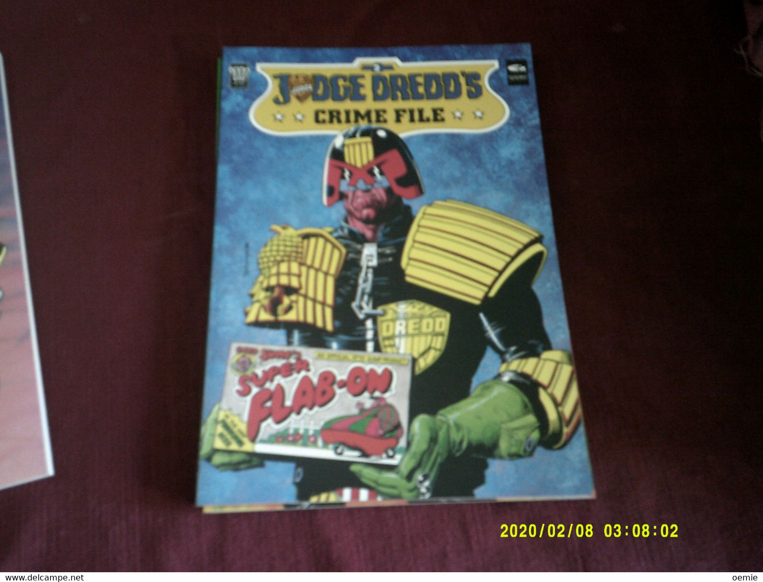 JUDGE DREDD'S   CRIME FILE  COMPLET  PUBLICATION FLEETWAY 1989  VO - Altri Editori