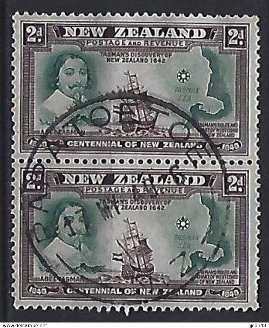 New Zealand 1940  Centennial  2d (o) SG.616 - Sonstige & Ohne Zuordnung