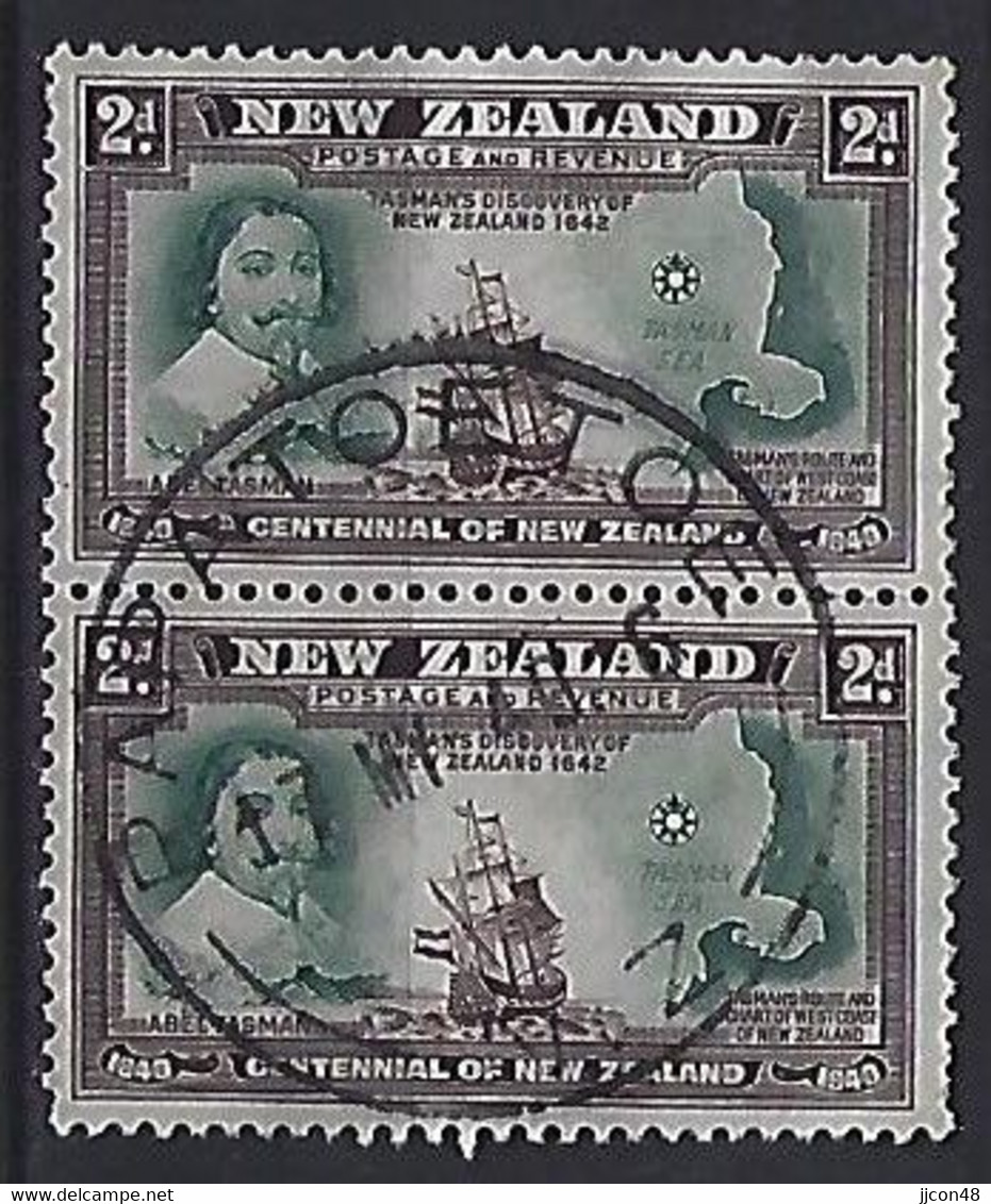 New Zealand 1940  Centennial  2d (o) SG.616 - Otros & Sin Clasificación