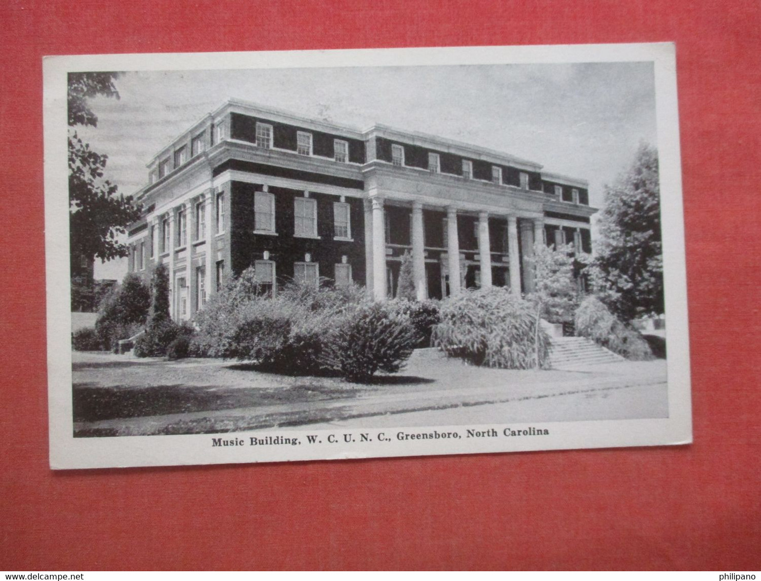 Music Building W.C.U.N.C. North Carolina > Greensboro         Ref  4743 - Greensboro