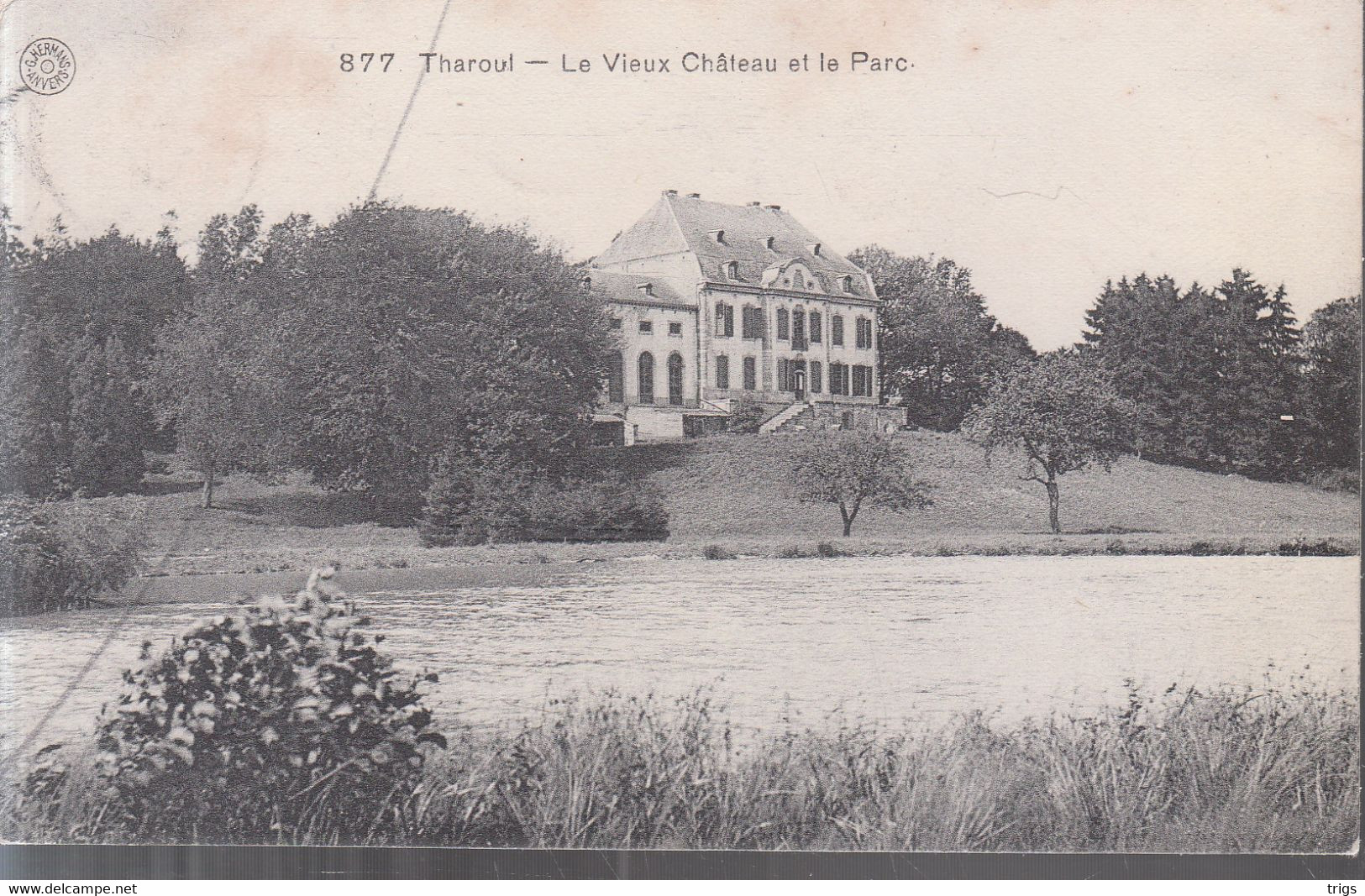 Tharoul - Le Vieux Château Et Le Parc - Marchin