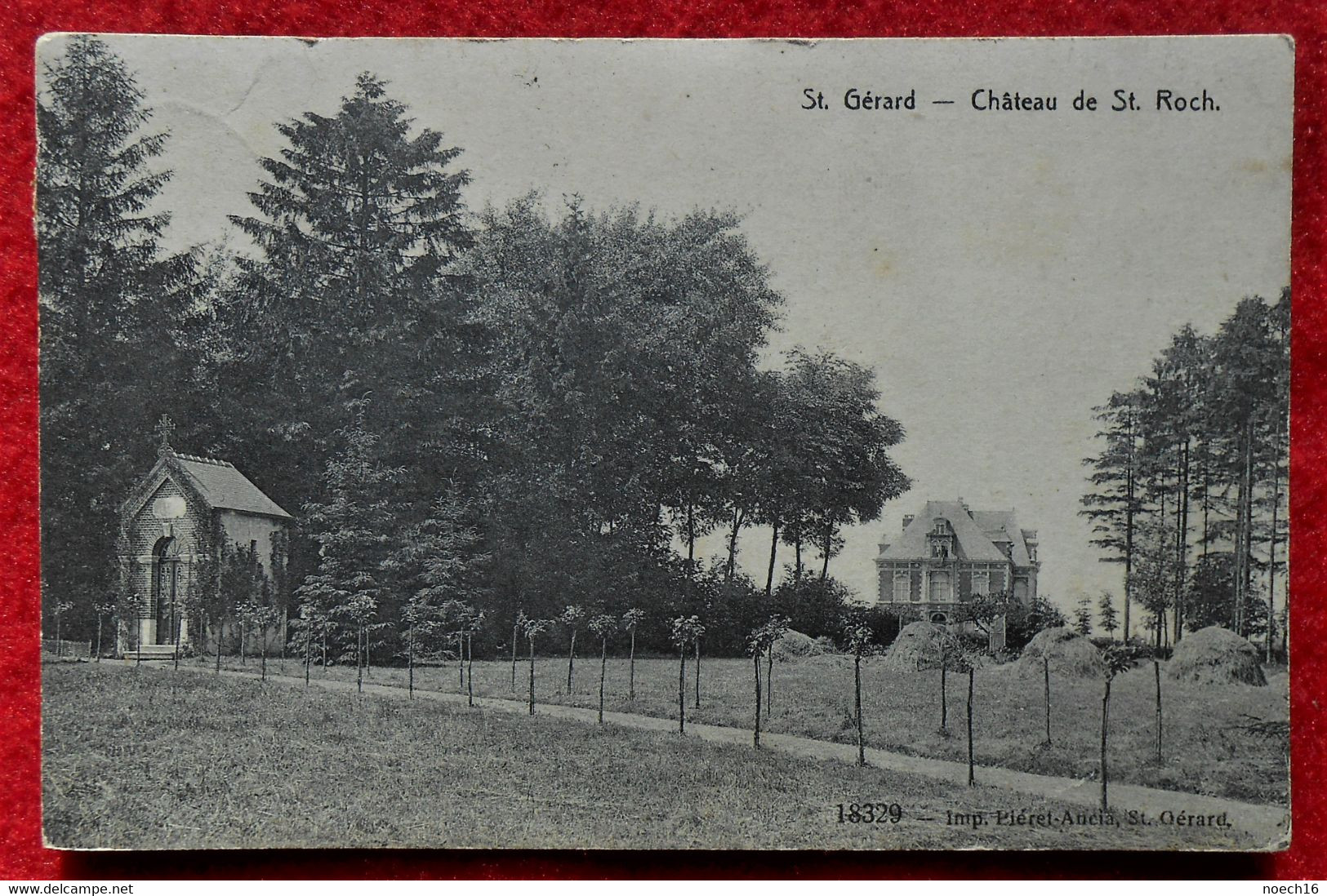 CPA 1912 St Gérard-Mettet - Château De St Roch - Mettet