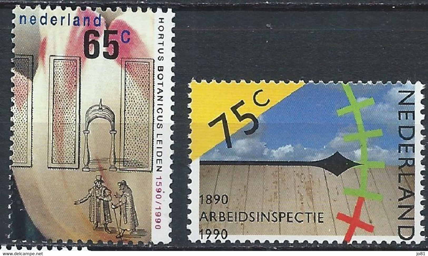 Pays-Bas YT 1345-1346 Neuf Sans Charnière XX MNH - Unused Stamps