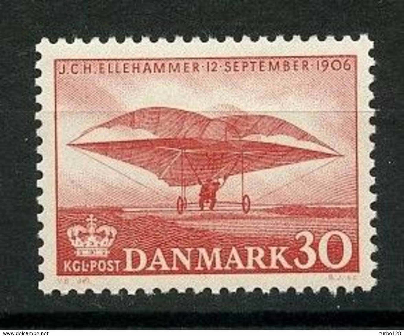 DANEMARK 1956 N° 371 ** Neuf MNH  Superbe C 1 € Aviation Ellehammer Avions Planes Transports - Nuevos