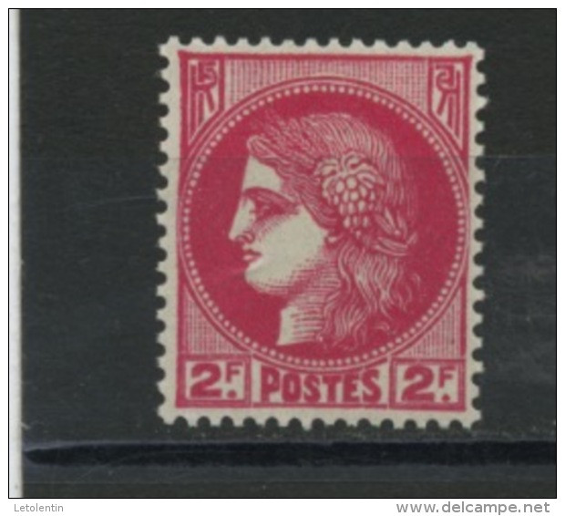 FRANCE -   TYPE CERES 2F ROSE - N° Yvert 373 ** - Neufs