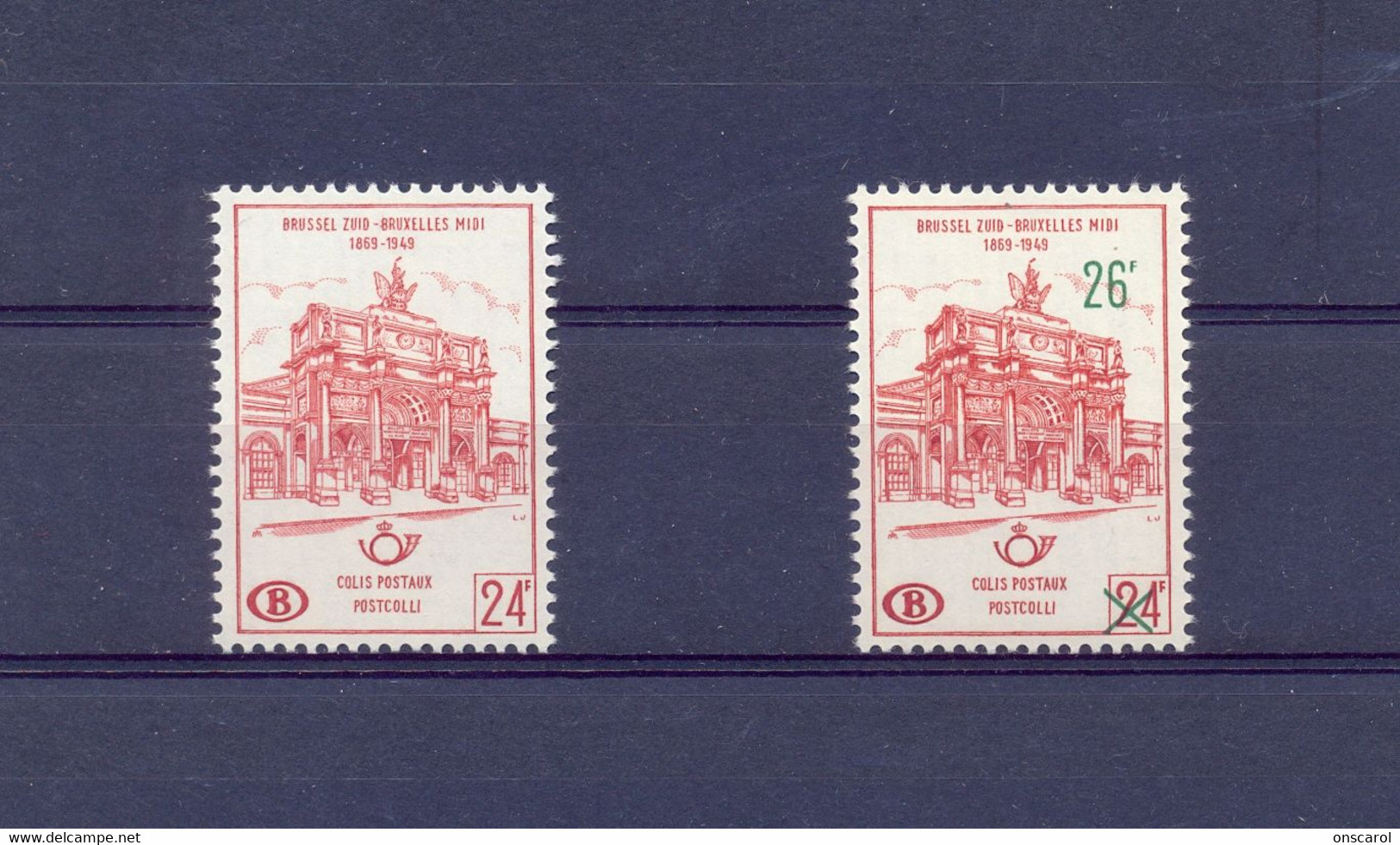 TR367 + TR374 Postgaaf ** MNH Prachtig - Autres & Non Classés