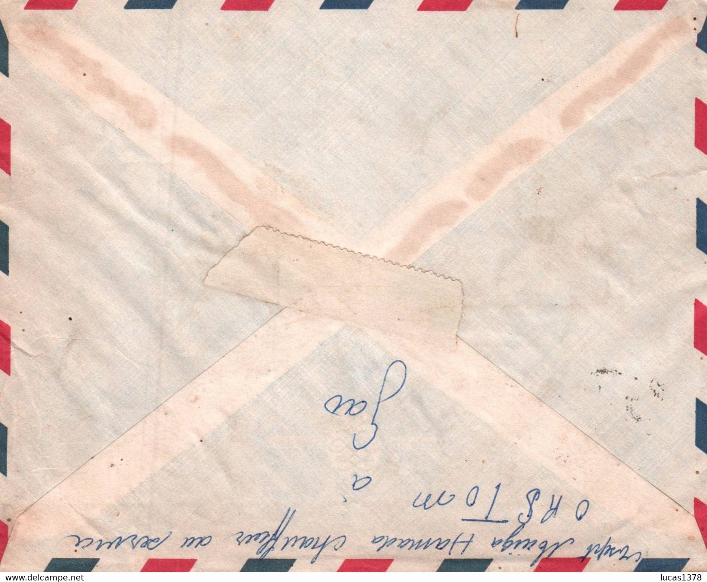 LETTRE PAR AVION / DEPART GAO POUR LYON 1950 - Cartas & Documentos