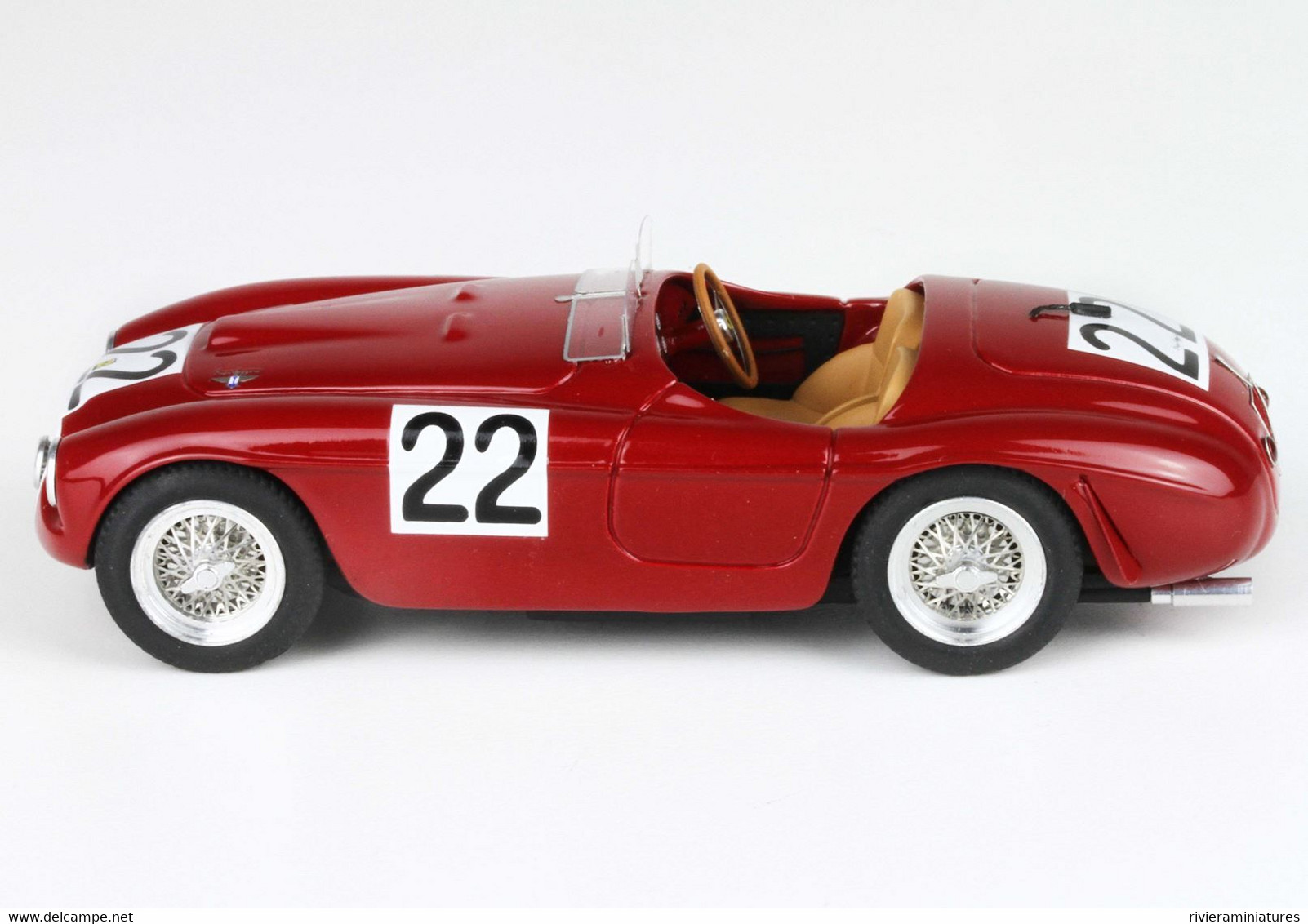 BBR - FERRARI 166 MM - Winner 24h Le Mans 1949 - BBR 68APRE - 1/43 - BBR