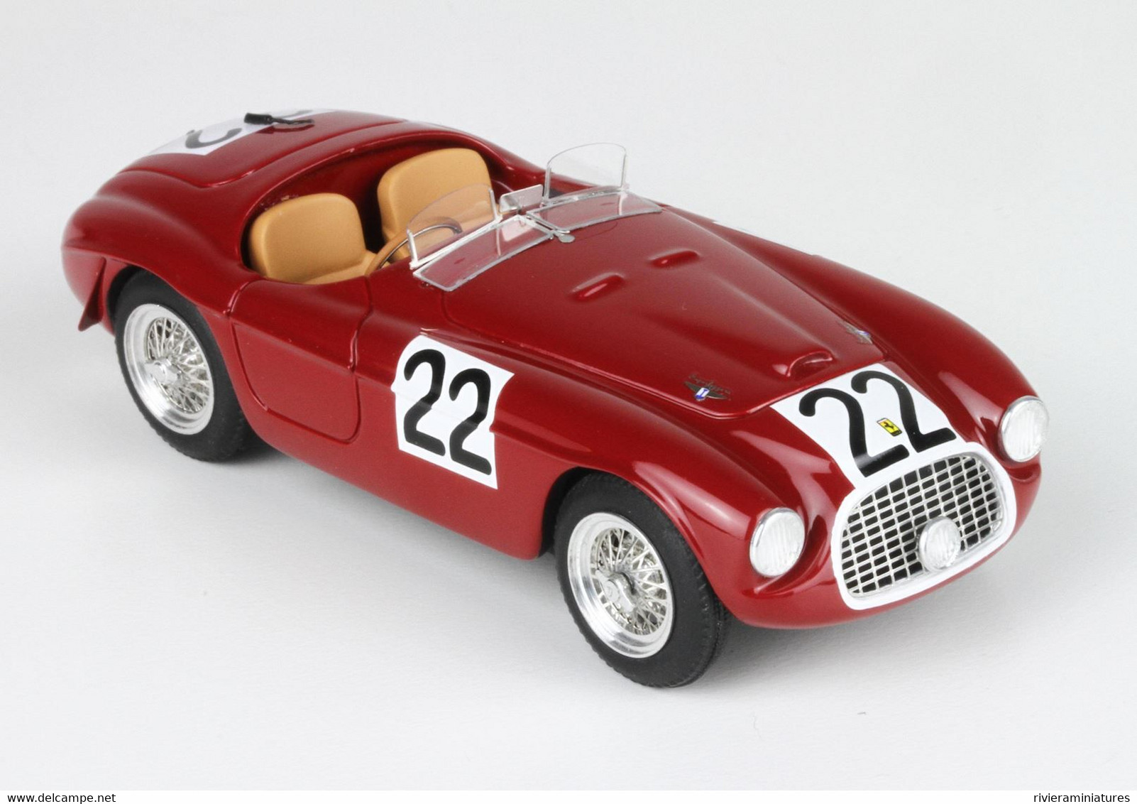 BBR - FERRARI 166 MM - Winner 24h Le Mans 1949 - BBR 68APRE - 1/43 - BBR