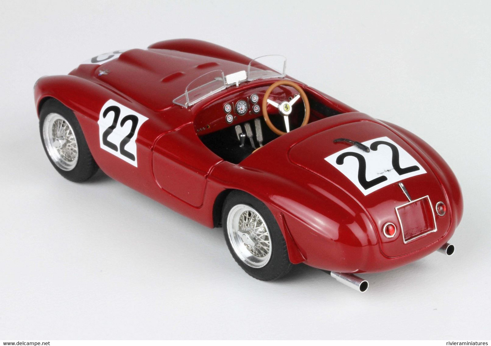 BBR - FERRARI 166 MM - Winner 24h Le Mans 1949 - BBR 68APRE - 1/43 - BBR