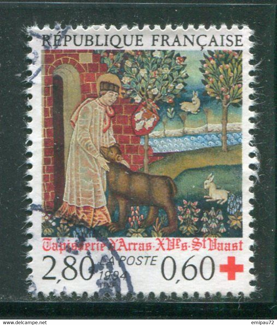 FRANCE- Y&T N°2915- Oblitéré (croix Rouge) - Oblitérés