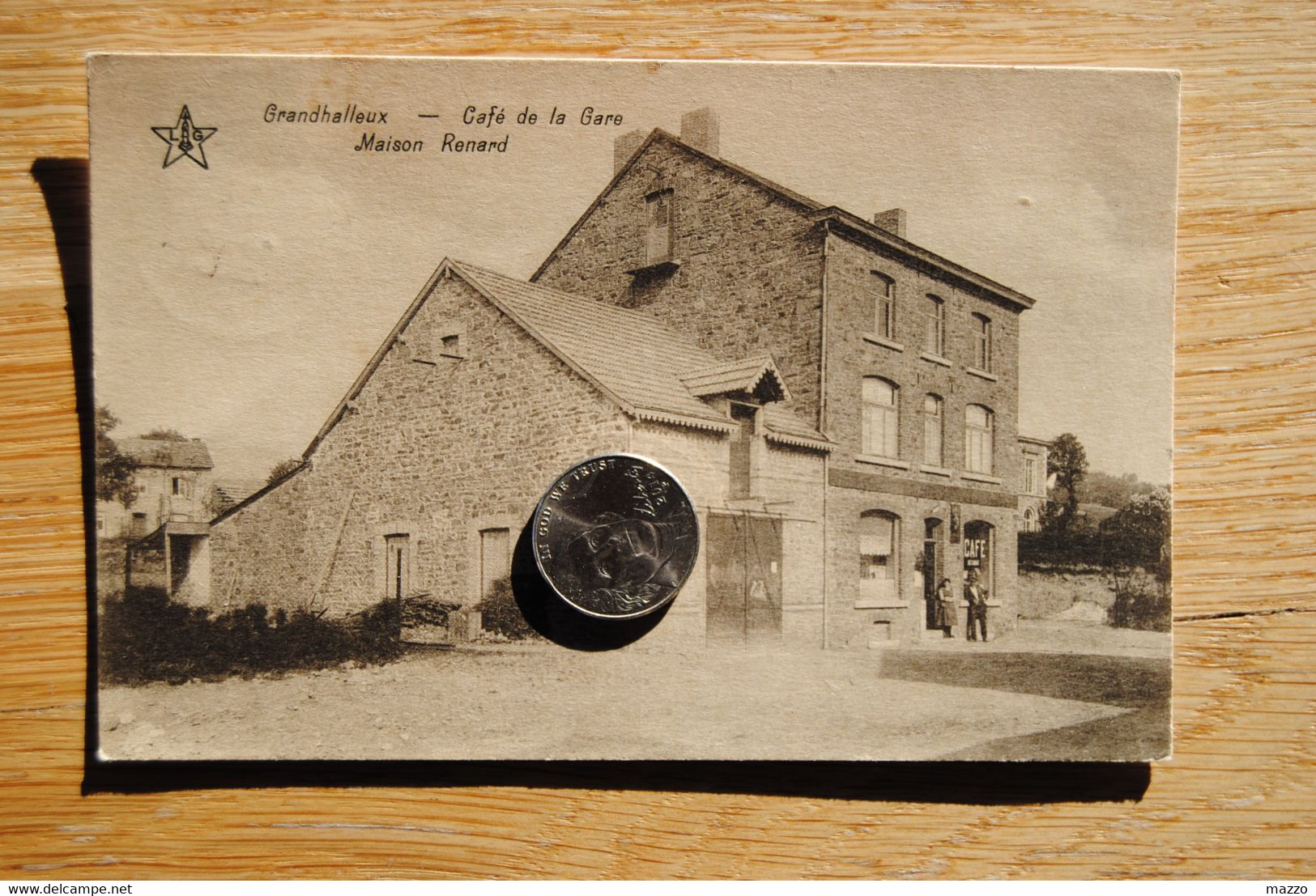 4007/ GRAND-HALLEUX - Café De Le Gare - Maison Renard - Vielsalm