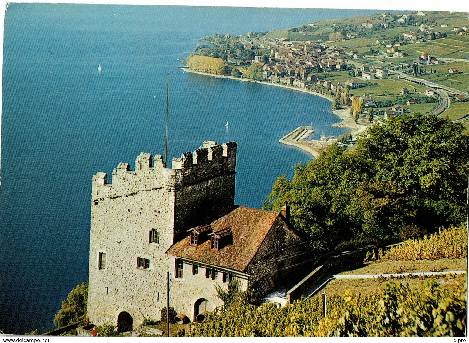 9238 Vignobles De Lavaux(Lac Léman)-La Tour De Marsens Et Cully - Marsens