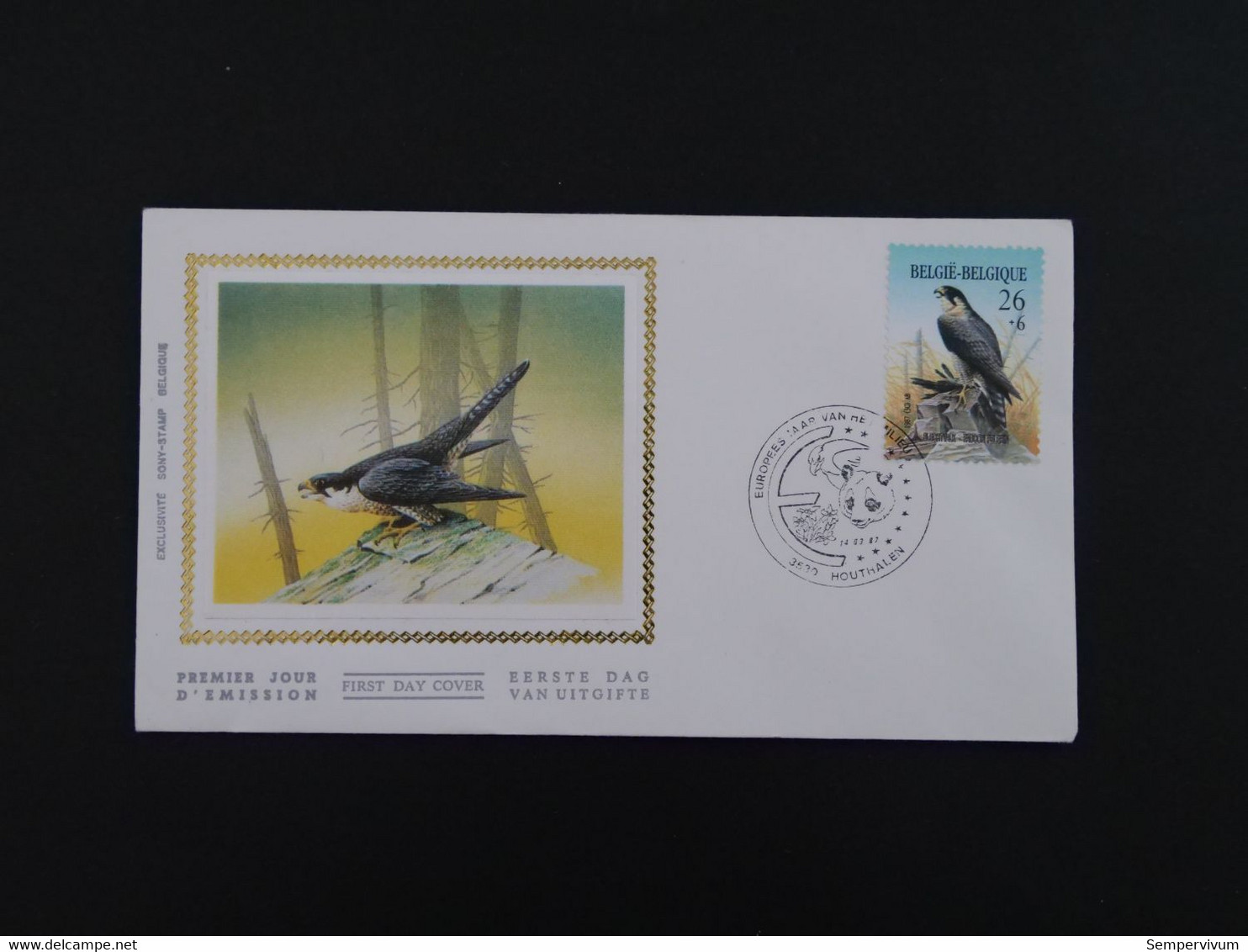 Buzin Fdc Op Zijde - 1985-.. Uccelli (Buzin)