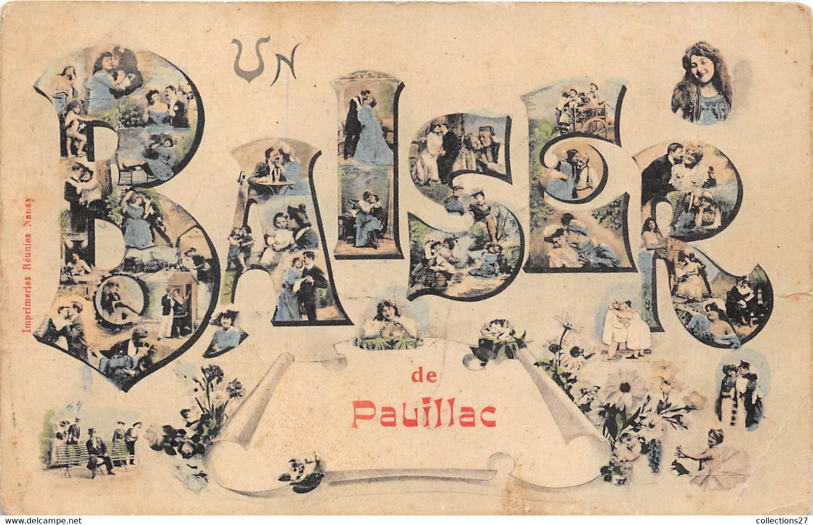 33-PAUILLAC- UN BAISER DE PAUILLAC - Pauillac