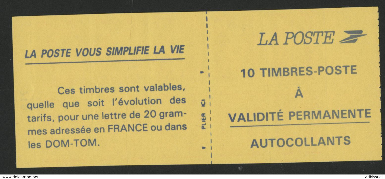 MARIANNE DE BRIAT 10 TP Valeur Permanente N°2807-C2 Cote 23 € Vendu à La Valeur Actuelle D'affranchis.(voir Description) - Modernes : 1959-...