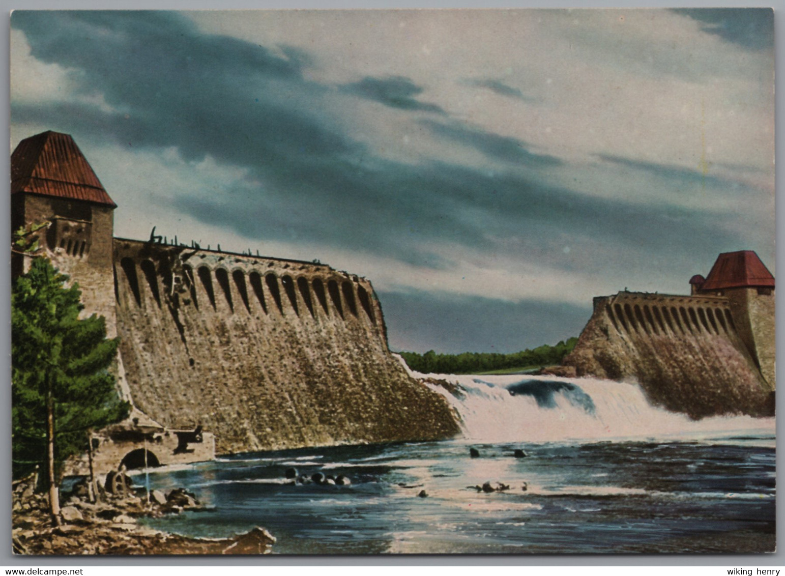 Möhnesee - Die Durch Einen Fliegerangriff 1943 Zerstörte Staumauer Der Möhnetalsperre - Möhnetalsperre