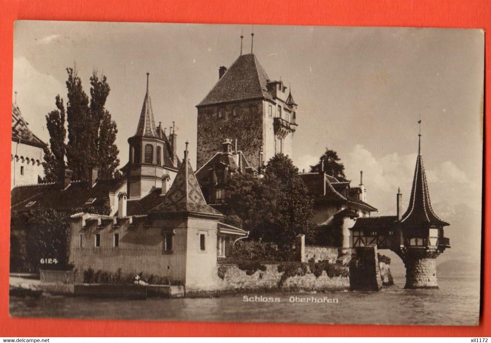 ZLD-21 Schloss  Oberhofen Am Thunersee  GElaufen 1909  Perrochet 6124 - Oberhofen Am Thunersee