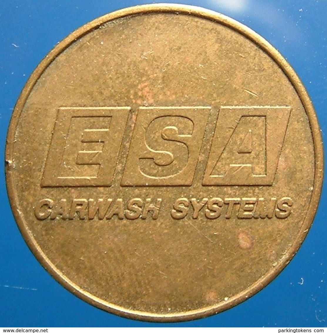 TA 022-1  ESA - Waddinxveen Netherlands - Auto Wasserette Car Wash Machine Token Clean Park Auto Wasch Waschpark - Professionnels/De Société