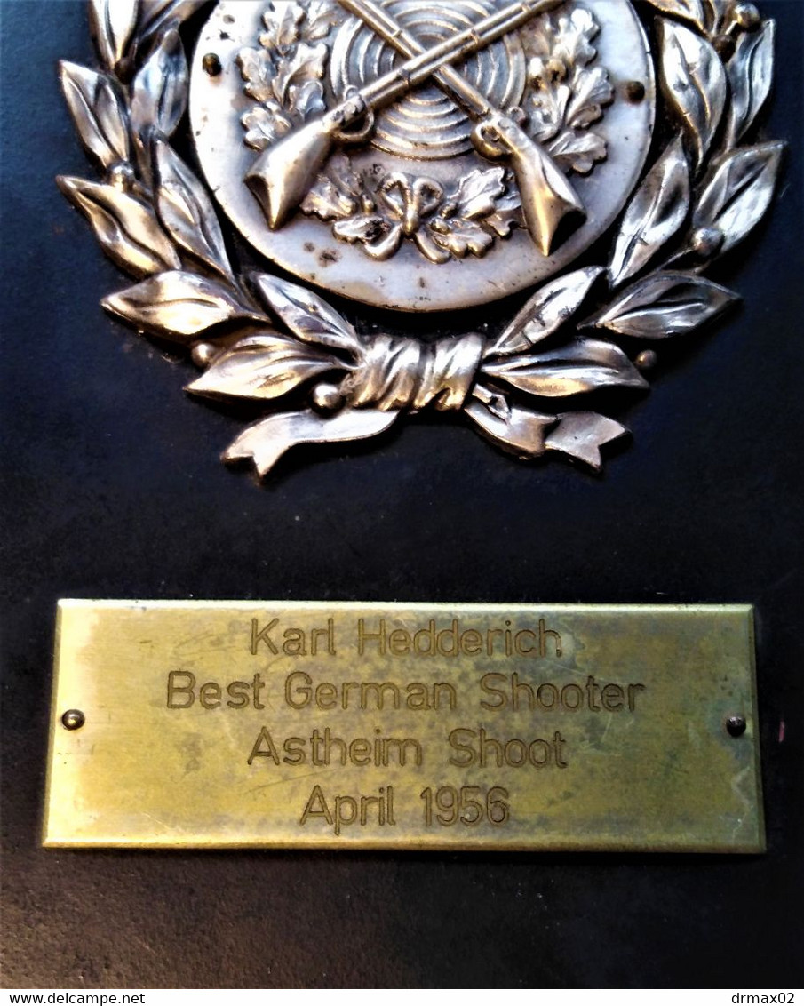 BEST GERMAN SHOOTER - HUNTING SHOOTING Medal Chasse Jagd 1956 Schießen - Bogenschiessen