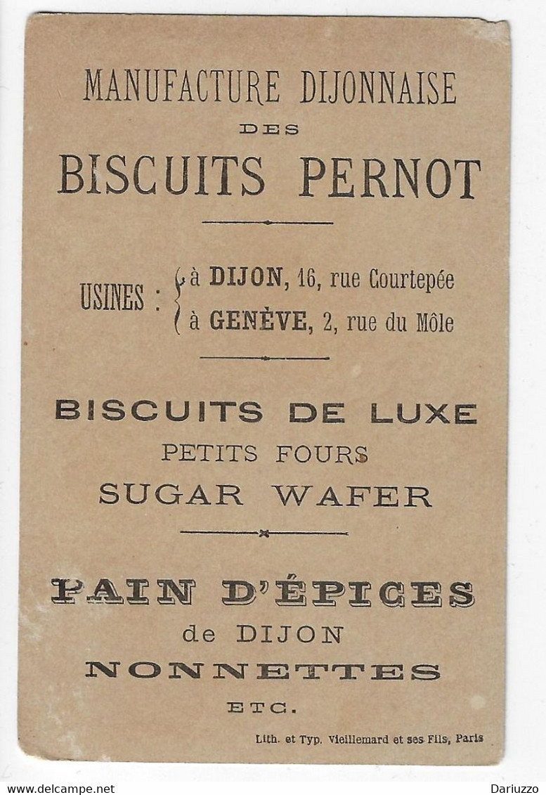 Biscuits Pernot  Dijon  La Course Aux Canards - Pernot