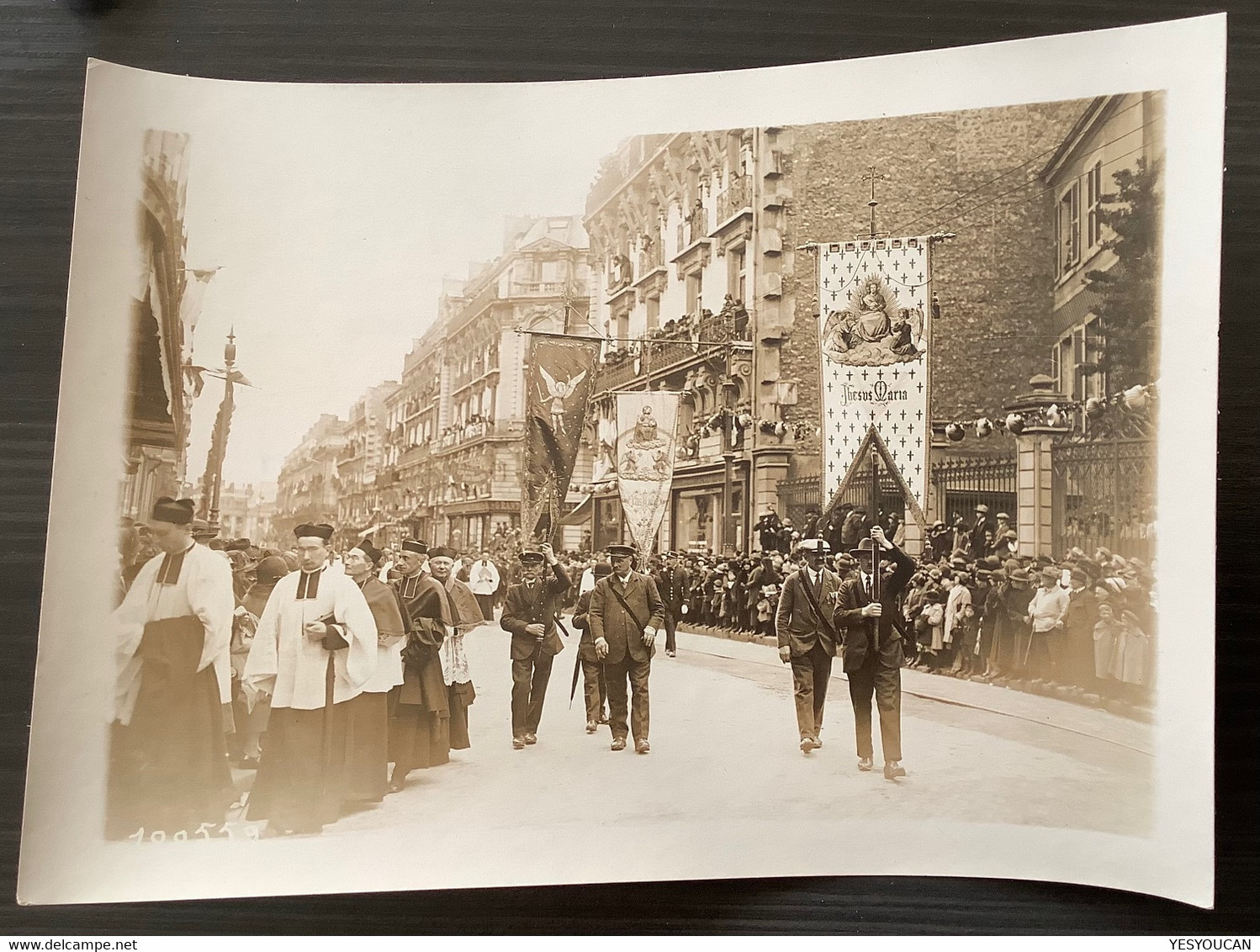 ORLÉANS: FÊTES DE JEANNE D’ ARC (Loiret 45) Rue De La République Photo De Presse~1920 (France Cpa Religion Procession - Orleans