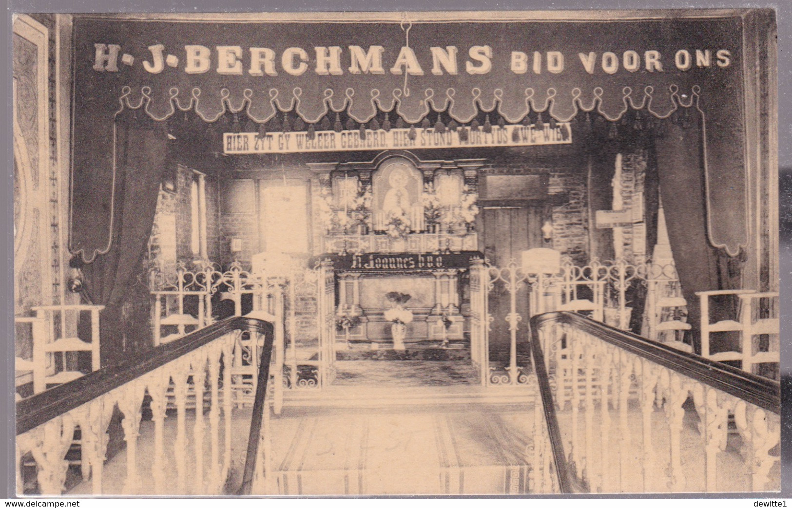 DIEST.    Geboorte Kamer Van  J.Berchmans. - Diest