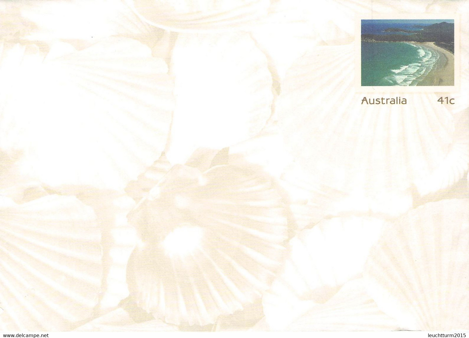 AUSTRALIA - 5 Stationary ENVELOPES 41c Unc /QC35 - Postwaardestukken