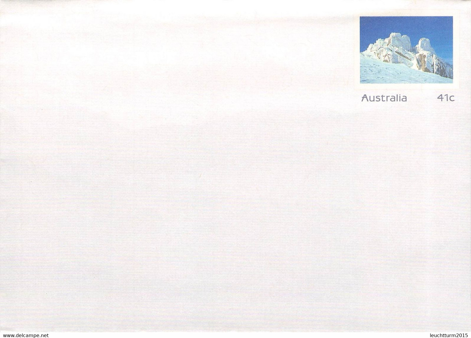 AUSTRALIA - 5 Stationary ENVELOPES 41c Unc /QC35 - Postal Stationery