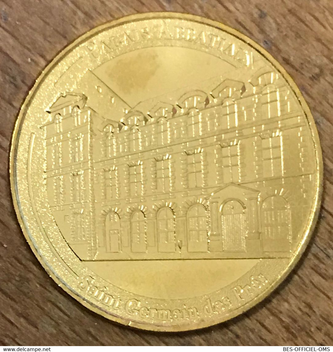 75006 PARIS SAINT GERMAIN DES PRÉS PALAIS ABBATIAL 2016 MÉDAILLE MONNAIE DE PARIS JETON TOURISTIQUE MEDALS COIN TOKENS - 2016