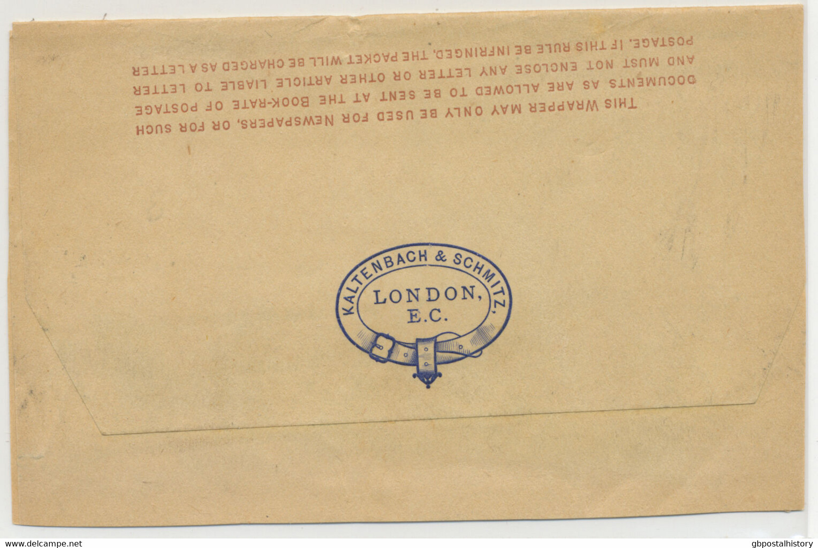 GB 1885 QV ½ D Postal Stationery Wrapper Uprated With QV 1D Lilac To SINGAPORE - Lettres & Documents