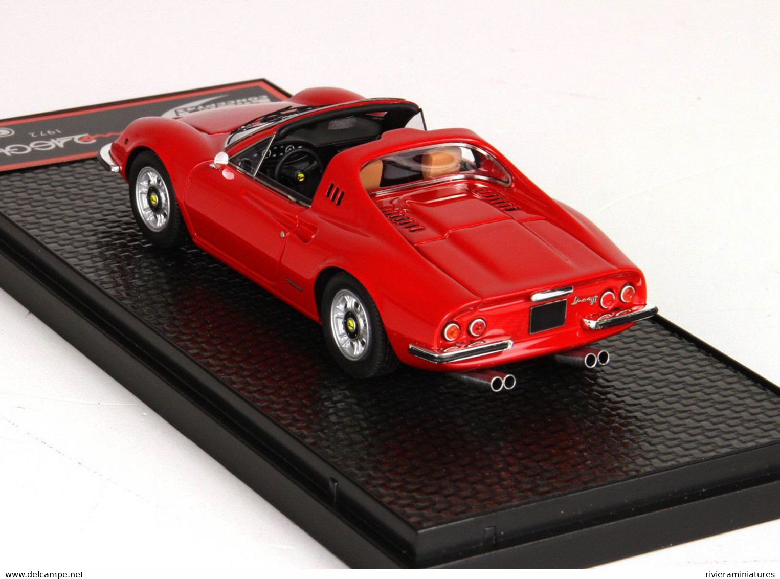 BBR - FERRARI DINO 246 GTS - Rosso Corsa - BBRC54A - 1/43 - BBR