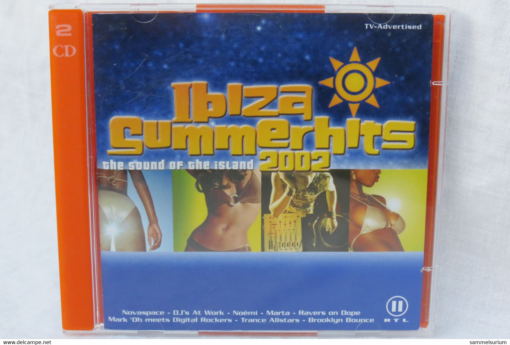 2 CDs "Ibiza Summerhits 2002" The Sound Of The Island - Compilaties