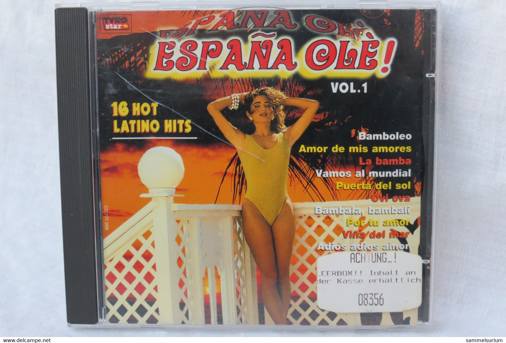 CD "Espana Olè" Vol. 1 Mit 16 Hot Latino Hits - Hit-Compilations