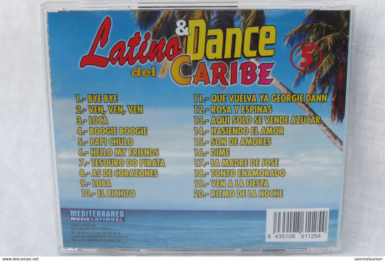 CD "Latina & Dance Del Caribe" Vol.5 - Compilaties