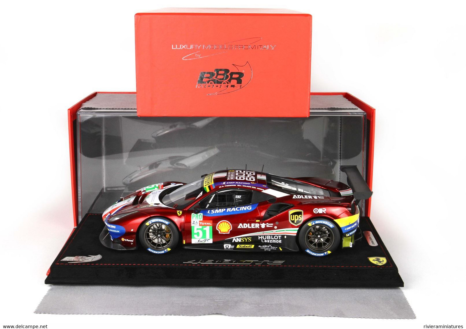 BBR - FERRARI 488 GTE - #51 Winner GTE Pro 24h Le Mans 2019 - BBR P18181A - 1/18 - Autres & Non Classés