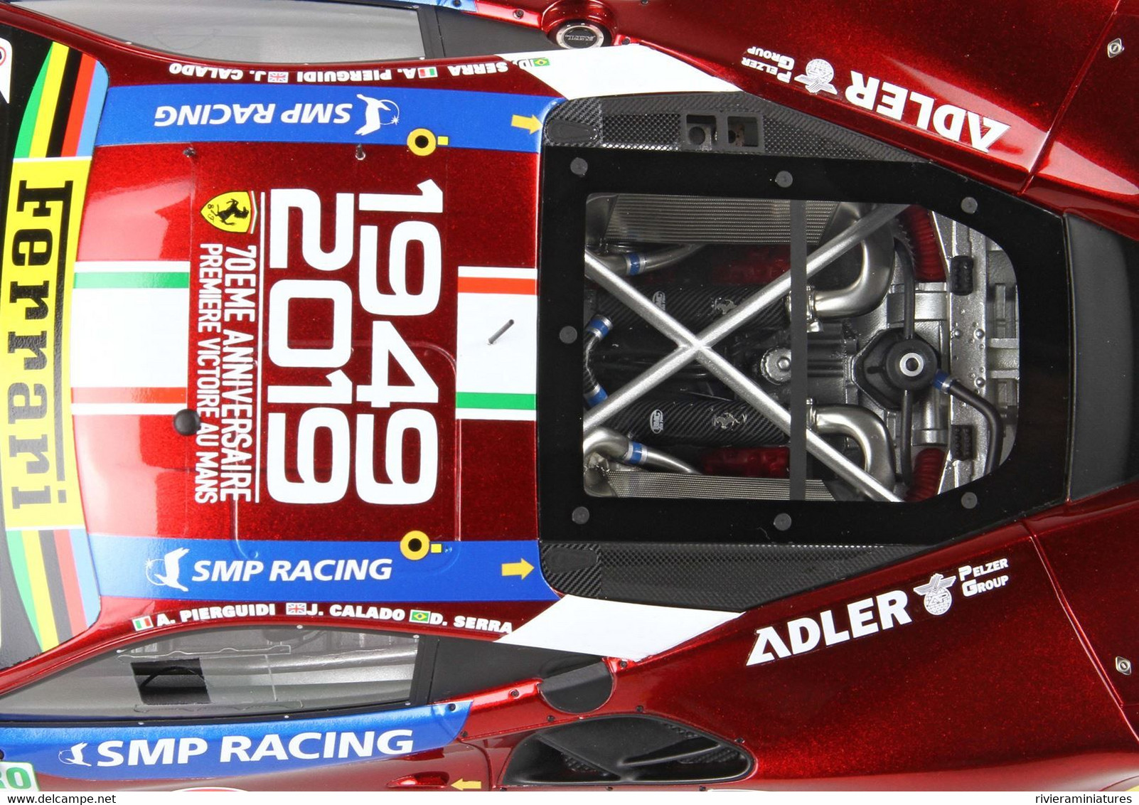 BBR - FERRARI 488 GTE - #51 Winner GTE Pro 24h Le Mans 2019 - BBR P18181A - 1/18 - Autres & Non Classés