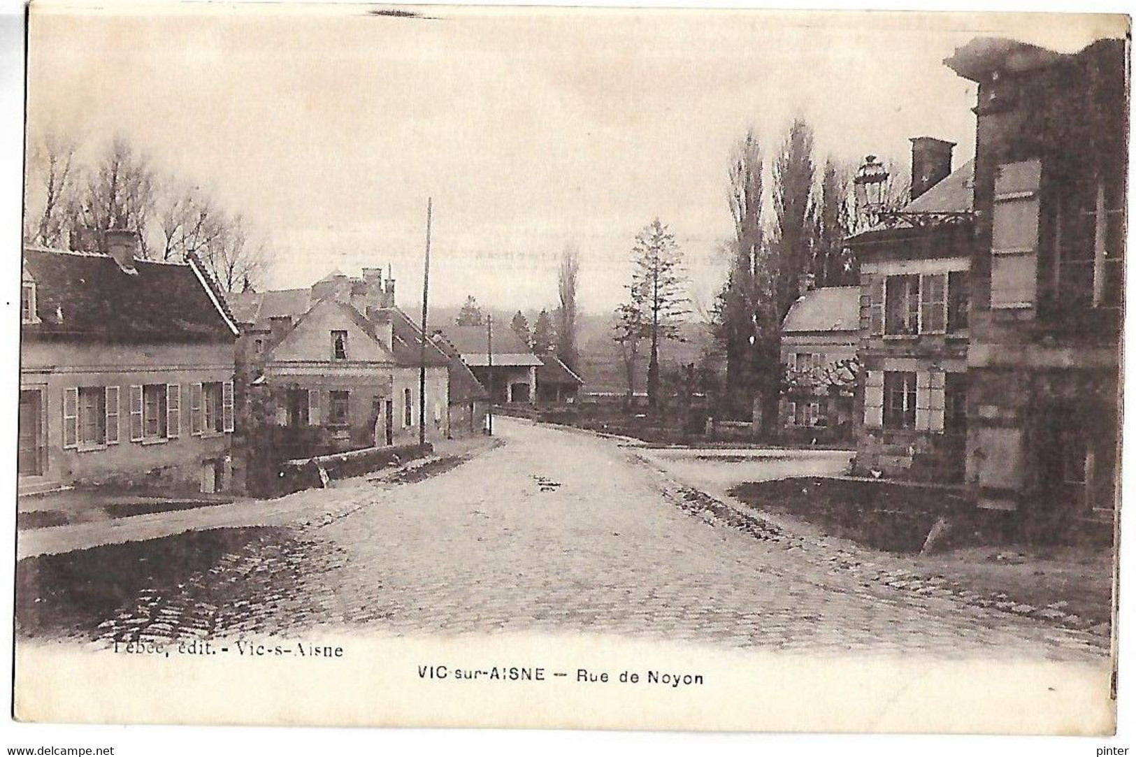 VIC SUR AISNE - Rue De Noyon - Vic Sur Aisne