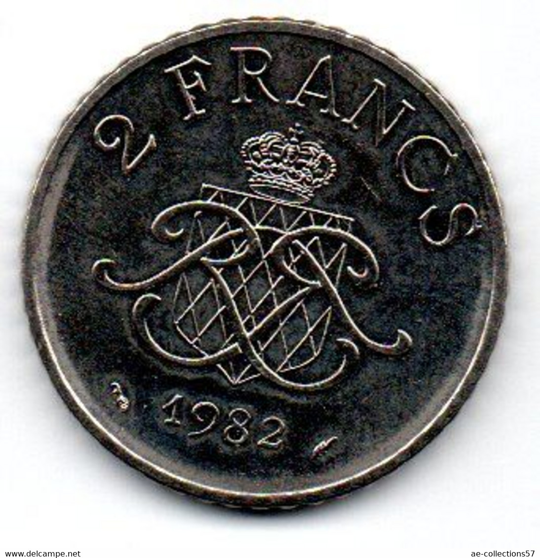 Monaco -  2 Francs 1982 - SUP - Autres & Non Classés