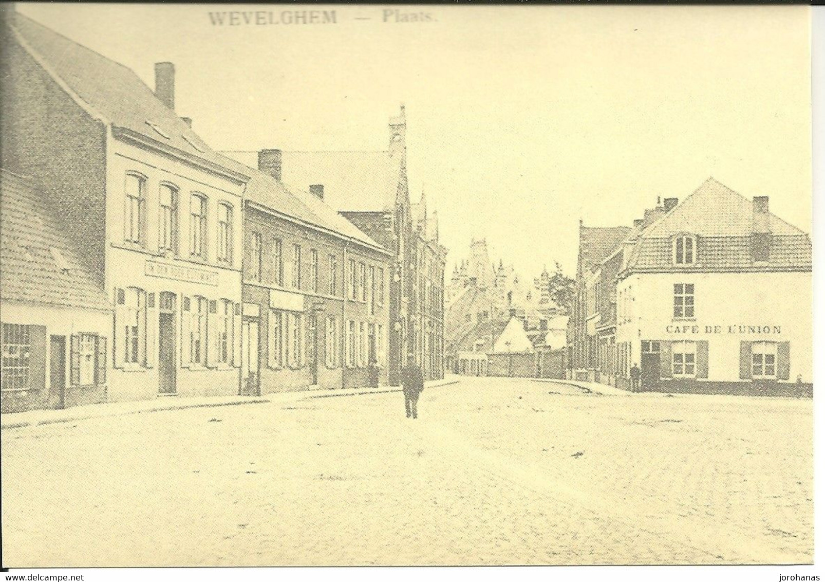 Wevelgem - REPO - Zicht Op De Zuidkant Van De Grote Markt - Uitgave Happy Fantasie Damme N°2 - Wevelgem