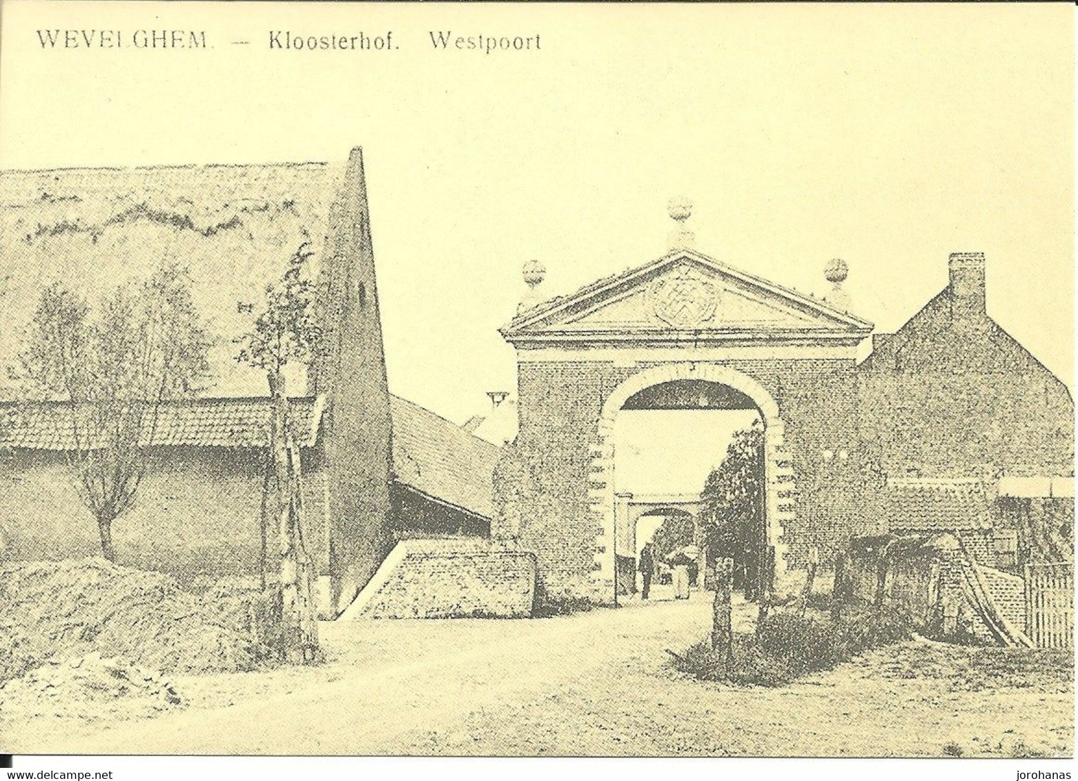 Wevelgem - REPO - Kloosterhof, Voormalige Abdij Van Guldenberg - Uitgave Happy Fantasie Damme N°20 - Wevelgem