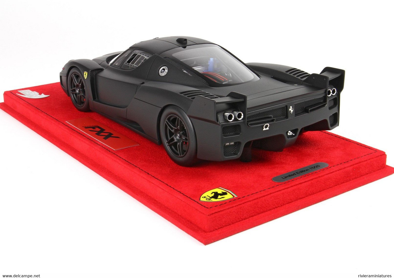 BBR - FERRARI FXX - Matt Black - BBR FXX07 - 1/18 - Autres & Non Classés