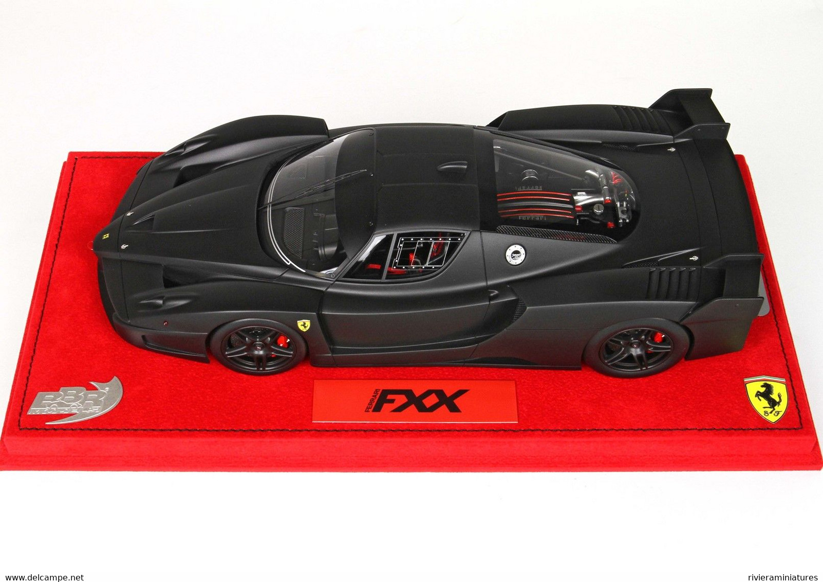 BBR - FERRARI FXX - Matt Black - BBR FXX07 - 1/18 - Autres & Non Classés