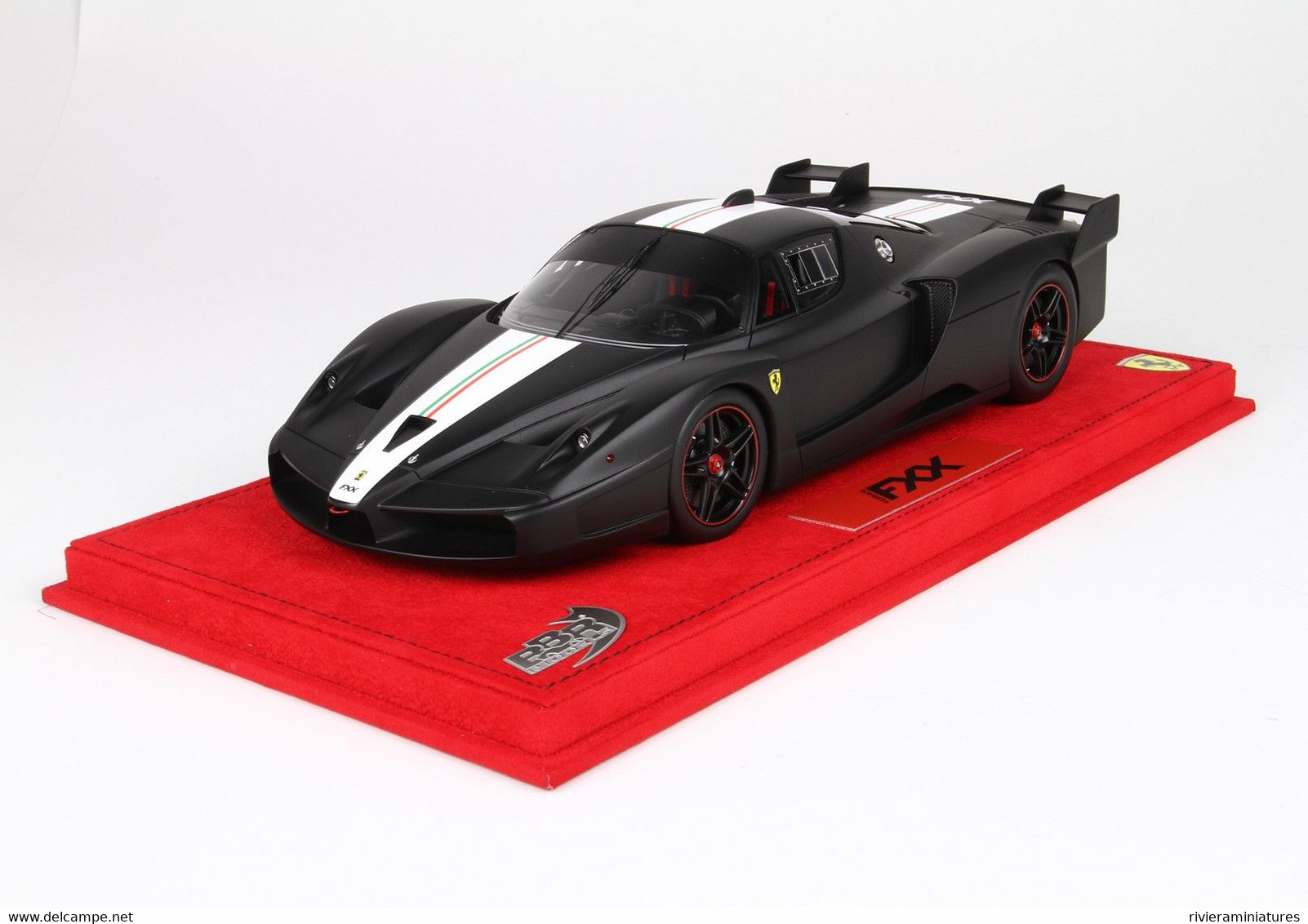 BBR - FERRARI FXX - Matt Black - BBR FXX06A - 1/18 - Otros & Sin Clasificación