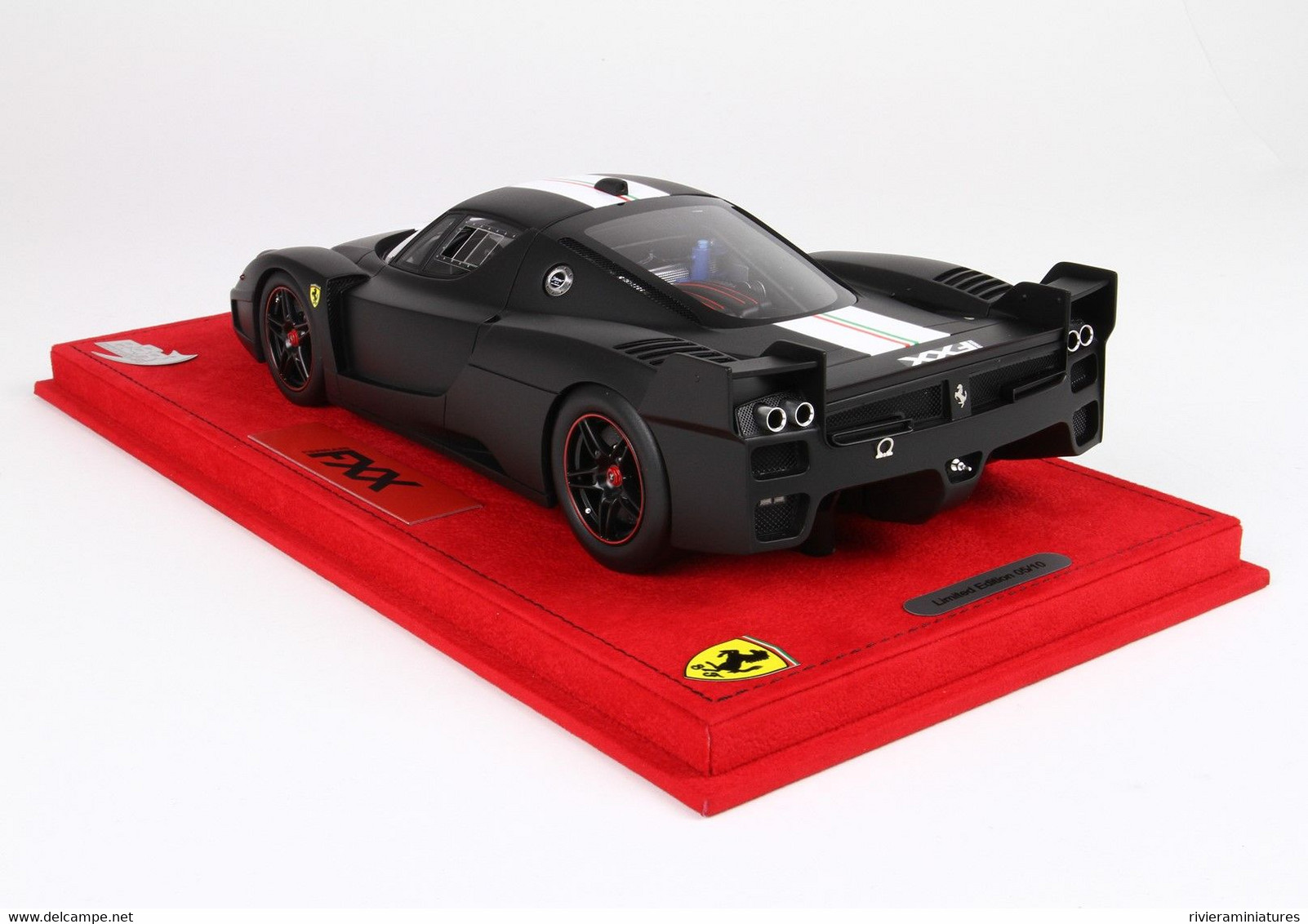 BBR - FERRARI FXX - Matt Black - BBR FXX06A - 1/18 - Autres & Non Classés